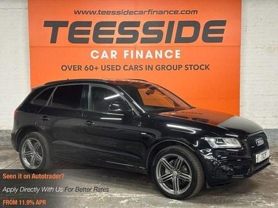 Begagnad Audi Q5 S-line plus 190 HK (139 kW) 2016 Svart SUV