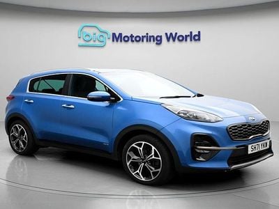 Usado Kia Sportage GT-Line 136 HP (100 kW) 2021 Azul SUV