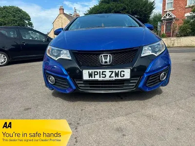 Używany Honda Civic SE Plus 120 KM (88 kW) 2015 Niebieski Hatchback