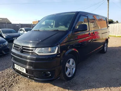 Used VW T5 140 HP (102 kW) 2012 Black Van