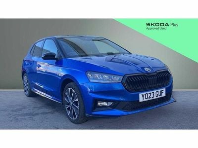 Used Skoda Fabia Monte Carlo 150 HP (110 kW) 2023 Blue Hatchback