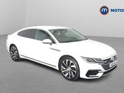 Used VW Arteon R-line 150 HP (110 kW) 2018 White Hatchback