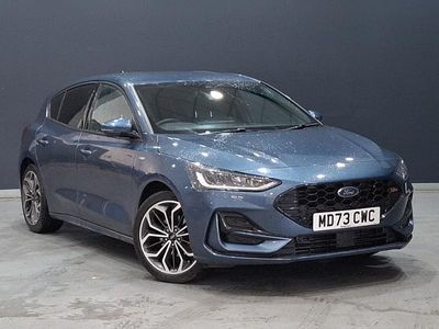 Used Ford Focus ST-Line X 125 HP (91 kW) 2024 Blue Hatchback