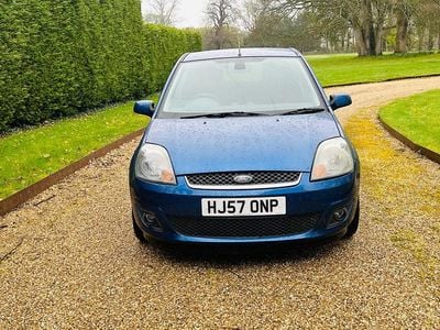Used Ford Fiesta Zetec 90 HP (66 kW) 2007 Blue Hatchback
