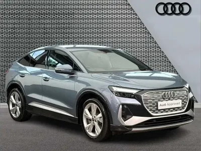 Used Audi Q4 e-tron S-Line 150 kW (204 HP) 2025 Blue SUV