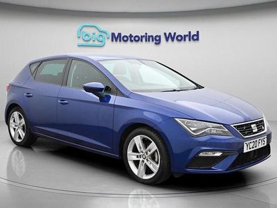 Used Seat Leon FR 130 HP (95 kW) 2020 Blue Hatchback