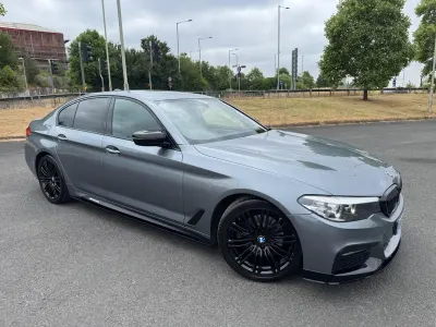 Used BMW 520 M Sport 2018 Blue Sedan