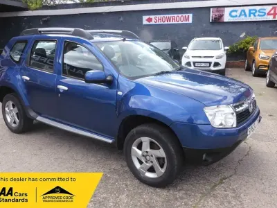 Used Dacia Duster Lauréate 110 HP (80 kW) 2013 Blue SUV