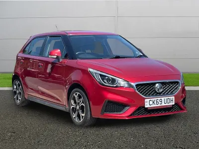 Used MG MG3 Excite 106 HP (77 kW) 2019 Red Hatchback