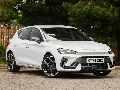 Used Cupra Leon 150 HP (110 kW) 2024 White Hatchback