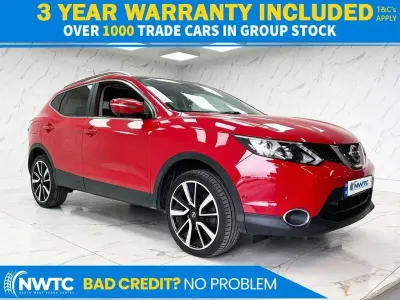Used Nissan Qashqai S 130 HP (95 kW) 2017 Red SUV