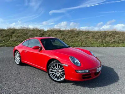 Used Porsche 997 2007 Red Coupe