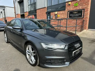 Usado Audi A6 S-Line 190 HP (139 kW) 2017 Cinzento Sedan