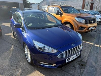 Blue Used 2016 Ford Focus Titanium X Hatchback | £8,995 (Fair price)