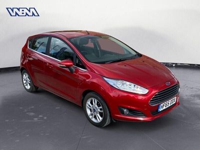 used Ford Fiesta a 1.0T EcoBoost Zetec Euro 6 (s/s) 5dr ** Very Low Mileage Car** Hatchback