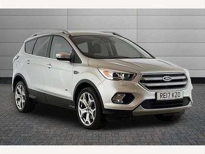 Used Ford Kuga Titanium X 180 HP (132 kW) 2017 Moondust silver SUV