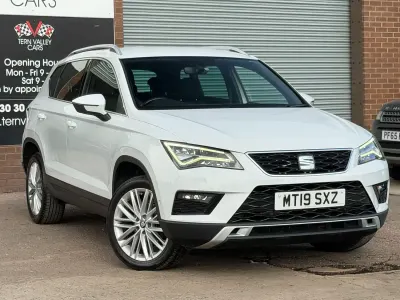 Used Seat Ateca XCELLENCE 115 HP (84 kW) 2019 White SUV