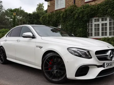 Used Mercedes E63 AMG Premium 2018 White Sedan