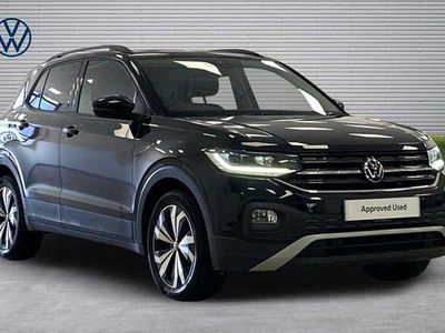 Used VW T-Cross Black Edition 110 HP (80 kW) 2022 Black SUV