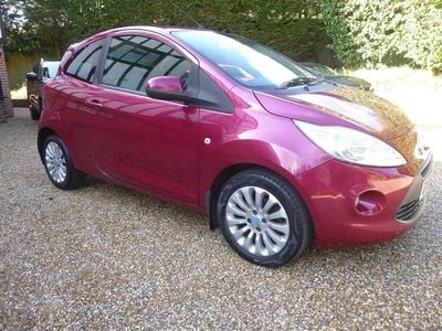 Used Ford Ka Zetec 69 HP (50 kW) 2010 Red Hatchback