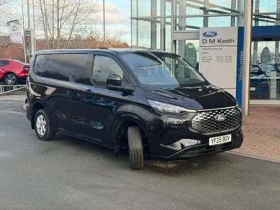 Used Ford E-Transit Limited 100 kW (136 HP) 2025 Agate black Van