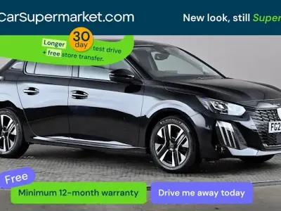 Second-hand Peugeot 208 Allure 101 CP (74 kW) 2025 Negru Hatchback
