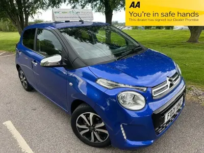 Used Citroën C1 Shine 72 HP (52 kW) 2021 Blue Hatchback
