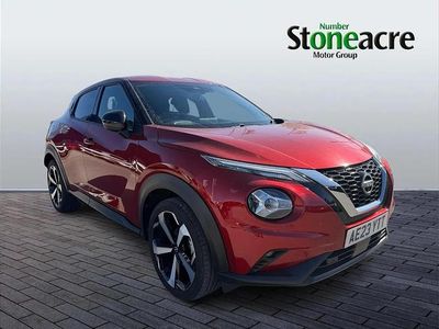Used Nissan Juke Tekna 114 HP (83 kW) 2023 Red SUV