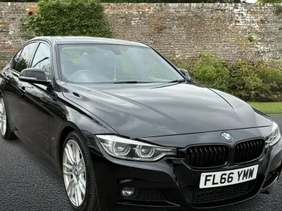 Used BMW 330e M Sport 2016 Black Sedan