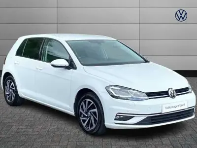 Used VW Golf VII Edition 150 HP (110 kW) 2020 White Hatchback