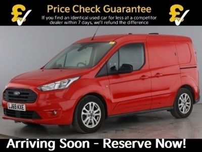 used Ford Transit Connect 1.5 200 Ecoblue Limited Panel Van 5dr Diesel Auto L1 Euro 6 (s/s) (120 Ps)