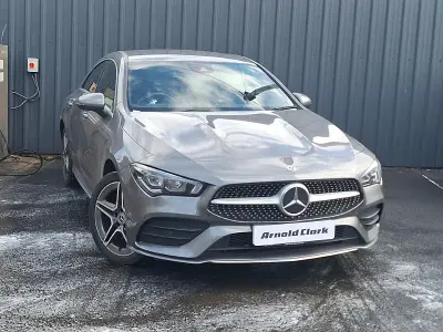 Used Mercedes CLA250e AMG Line Premium 218 HP (160 kW) 2022 Grey Coupe