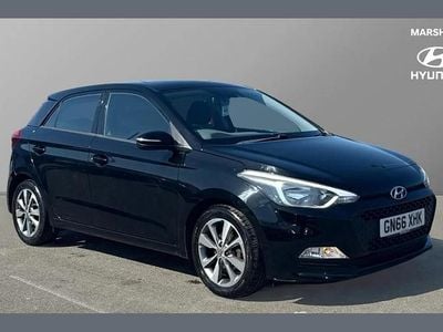 Używany Hyundai i20 SE 100 KM (73 kW) 2016 Czarny Hatchback