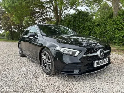 Begagnad Mercedes A180 Executive 116 HK (85 kW) 2019 Svart Halvkombi