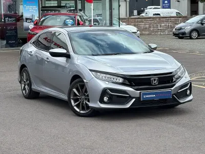 Used Honda Civic EX 126 HP (92 kW) 2020 Silver Hatchback