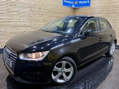 Used Audi A1 Sportback Sport 95 HP (69 kW) 2017 Black Hatchback