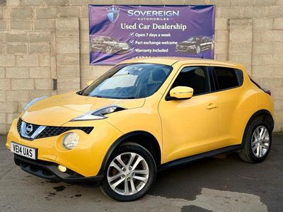 Used Nissan Juke Acenta Premium 110 HP (80 kW) 2014 Yellow SUV