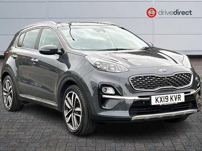 Used Kia Sportage 136 HP (100 kW) 2019 Grey SUV