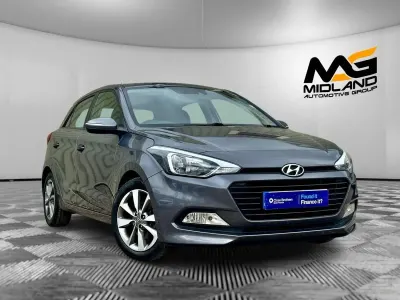 Used Hyundai i20 Edition 100 HP (73 kW) 2017 Blue Hatchback
