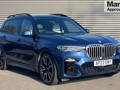 Used BMW X7 M Sport 340 HP (250 kW) 2022 Blue SUV