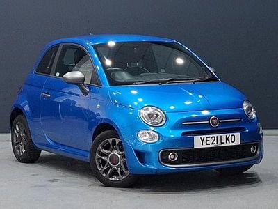 Used Fiat 500 Sport 70 HP (51 kW) 2021 Blue Hatchback