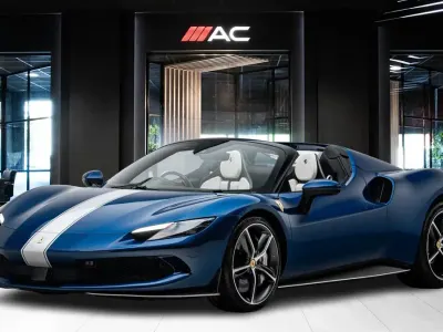New Ferrari 296 830 HP (610 kW) 2025 Blue Cabriolet