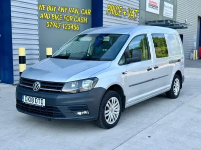 Used VW Caddy Maxi 102 HP (75 kW) 2018 Silver MPV