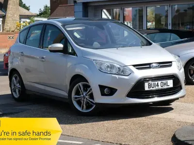 Used Ford C-MAX Titanium X 114 HP (83 kW) 2014 Silver MPV