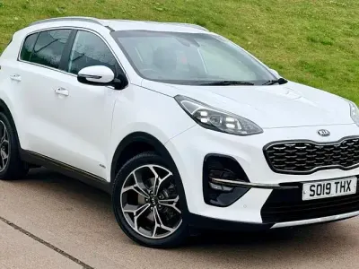 Used Kia Sportage GT-Line 136 HP (100 kW) 2019 White SUV