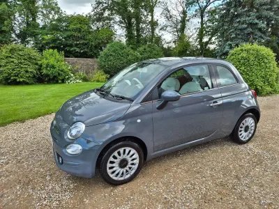 Used Fiat 500 Lounge 69 HP (50 kW) 2019 Grey Hatchback