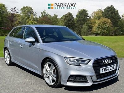Usado Audi A3 S-Line 190 HP (139 kW) 2017 Prateado Citadino