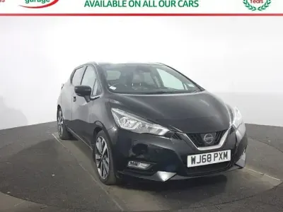 Second-hand Nissan Micra S 90 CP (66 kW) 2018 Negru Hatchback