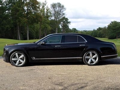 Used Bentley Mulsanne 530 HP (389 kW) 2015 Black Sedan