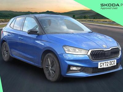 Used Skoda Fabia Colour Edition 108 HP (79 kW) 2022 Blue Hatchback